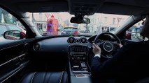 The 360 Virtual Urban Windscree, Jaguar's smart windshield will eliminate blind spots