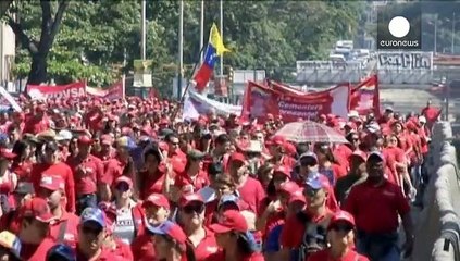 Венесуэла: протесты против американских санкций