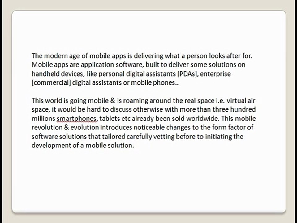 Mobile Apps Development & Management By John Pereless