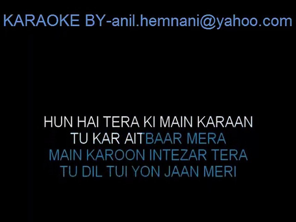 SAMJHAWAAN KARAOKE WITH FEMALE VOCAL-HUMPTY SHARMA KI DULHANIYA