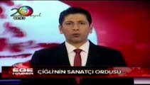 Ege Tv'de yayınlanan '' Çiğli'de 20 dalda ücretsiz kurs '' haberi.14.12.2014