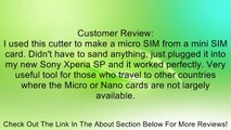 Zuweiyu(tm) Noosy 3rd generations SIM Cutter, Can be used both as Nano sim cutter & Micro sim Cutter, All In One Cutter, Noosy SIM Cutter For iPhone 5 (Color: Silver) Review