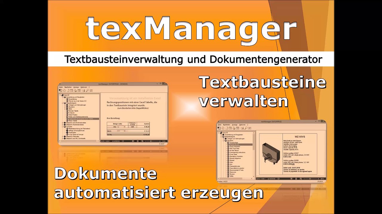 texManager 6.0 - Textbausteine und Vorlagen verwalten
