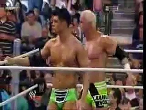 Night Of Champions 2008 Hardcore Holly & Cody Rhodes vs Ted DiBiase Jr..flv