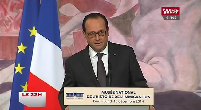 François Hollande sur l'immigration
