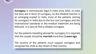 Surrogacy Laws in India | Surrogacy in India