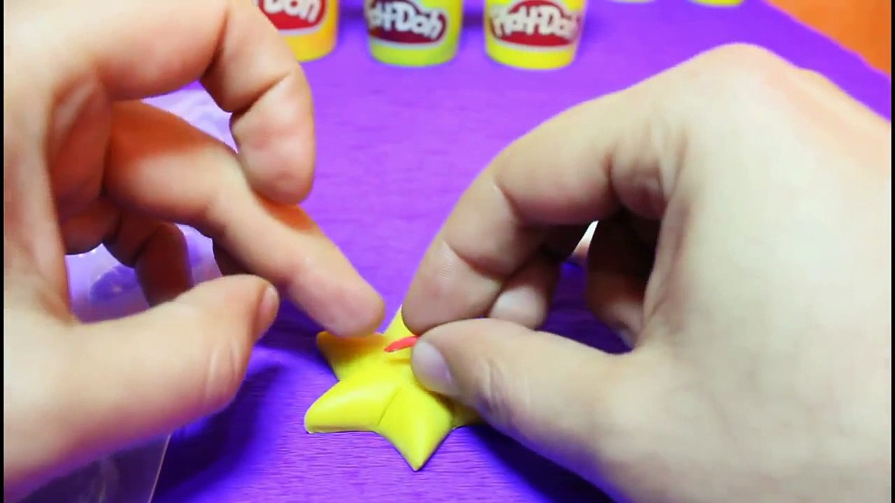 Easy Christmas Decorations -Santa Klaus - Christmas Angel -Snowman (Play Doh).