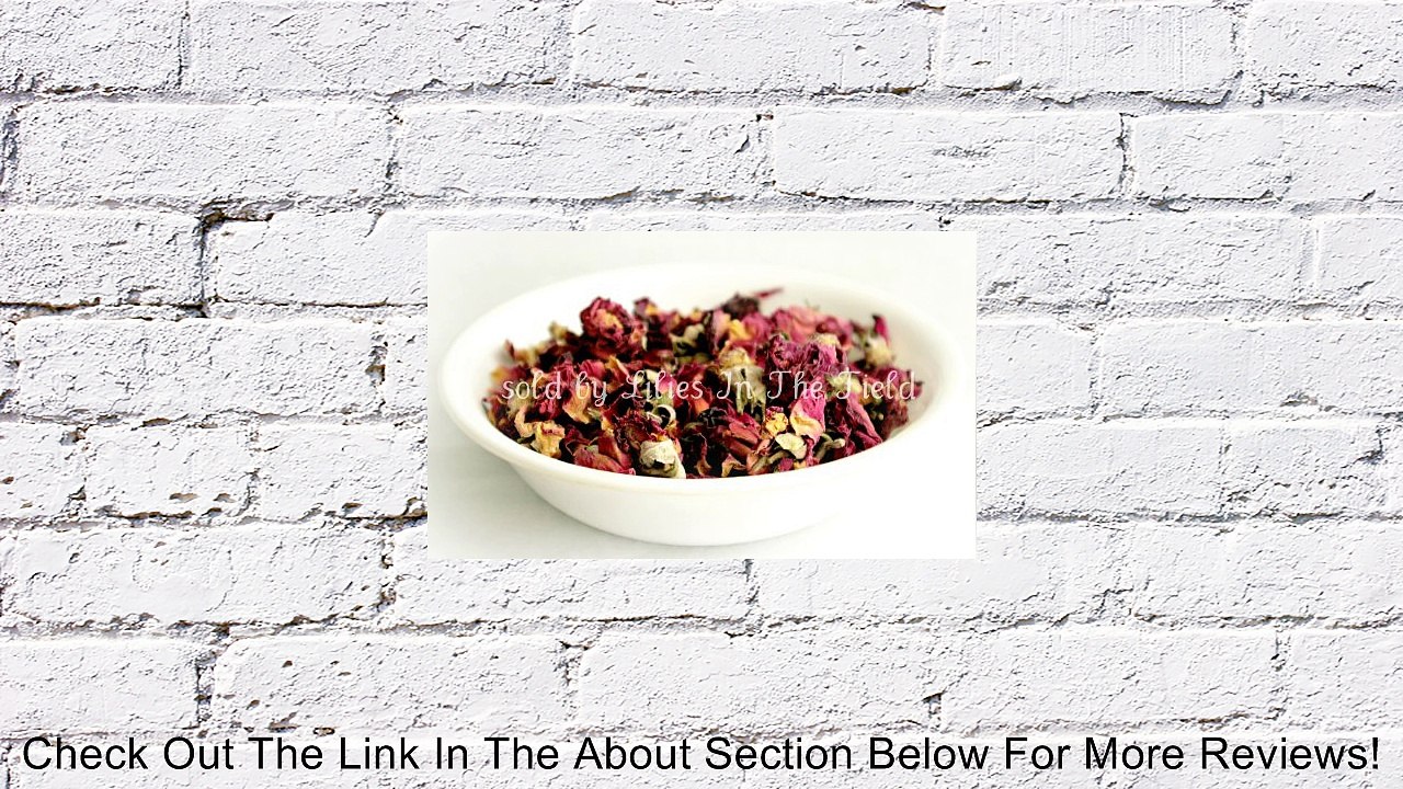 Red Rose Buds Dried Flowers- Sachets/ Potpourri- 1/2 Lb (8 Oz) Review