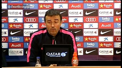 Luis Enrique: "El Manchester City es un aspirante al título, será complicado"