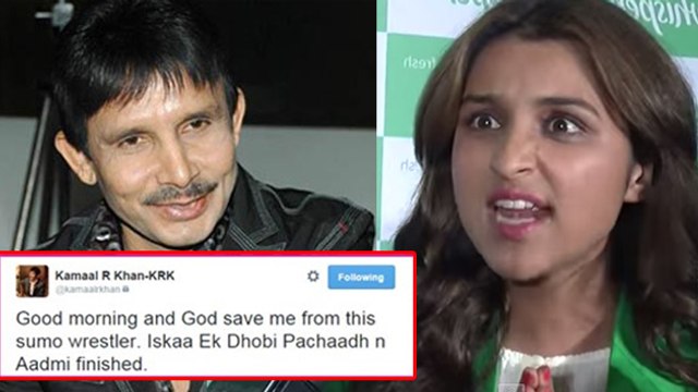 Kamaal R Khan INSULTS Parineeti Chopra