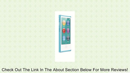 Apple iPod Nano 16GB (7th Generation, Blue) MD477LL/A Review