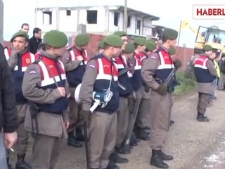 Balıkesir'de Olaylı Yıkım