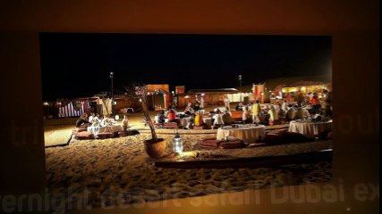 Overnight Desert Safari Dubai