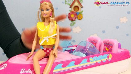 Download Video: Barbie Glam Boat With Canopy and Doll / Barbie Motorówka z Lalką - Mattel - BCG79 - Recenzja