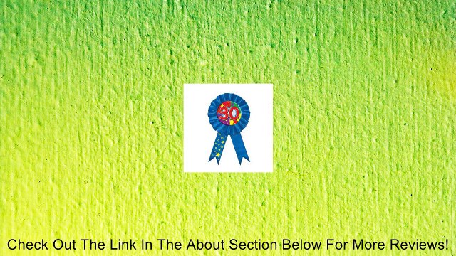 Beistle 60414-30 30 Award Ribbon, 3-3/4-Inch by 6-1/2-Inch Review