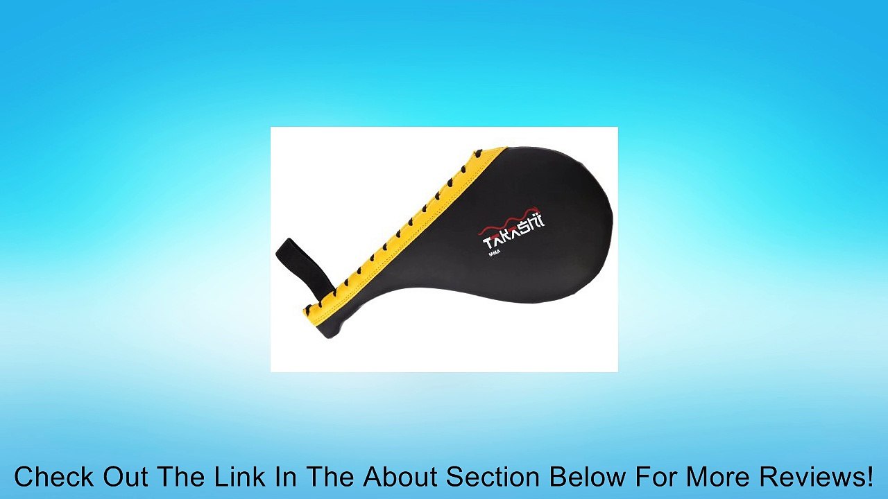 Kick Pad Mitt Paddle SINGLE- Clap Kicker Paddle Tae Kwon Do Review