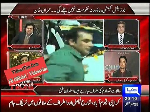 Hote Debate Between Achor Kamran Shahid And Daniyal Aziz Pml-n On Ayaz Sadiq Issue_(new)
