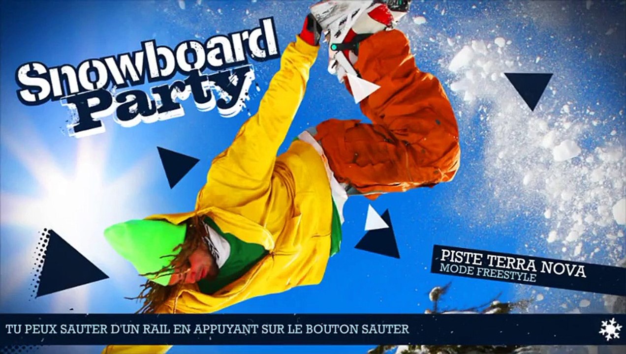Test Jeux : Snowboard Party ( IOS )
