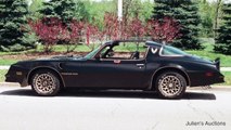 Burt Reynolds Personal Trans Am Sells At Auction For $480K