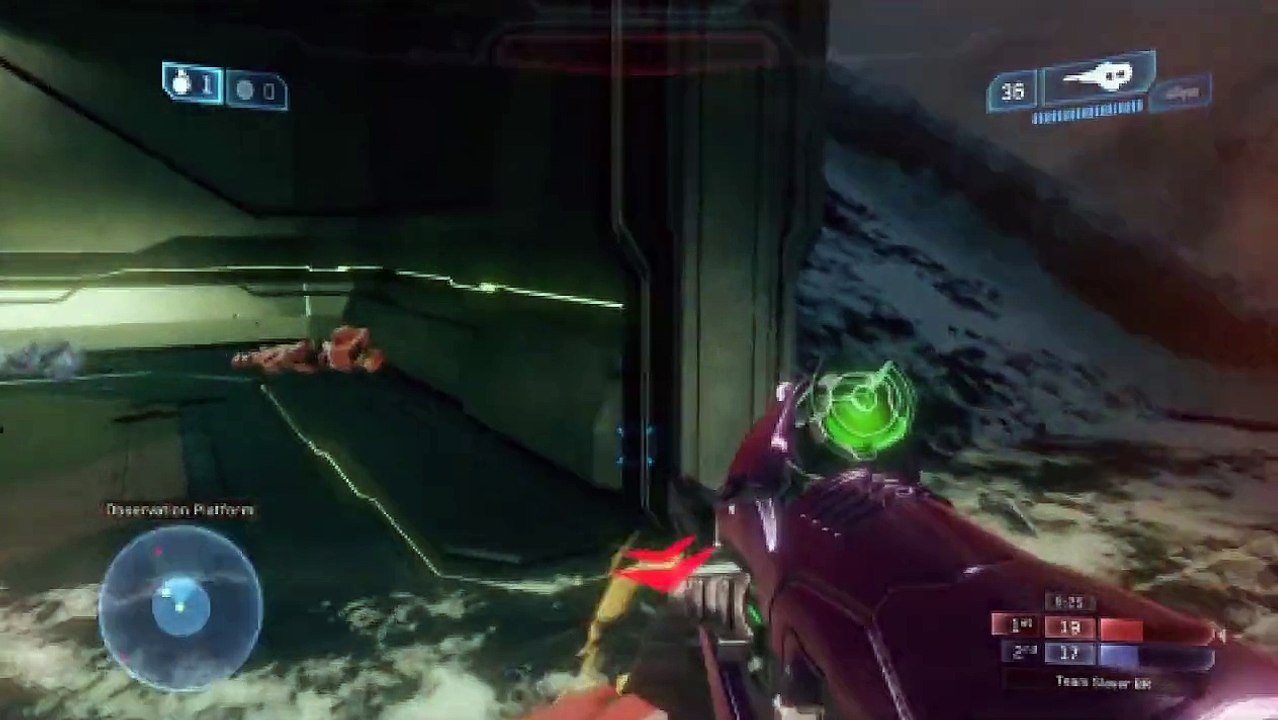 Halo The Master Chief Collection (Xbox One) Halo 2 Ranked Xbox Live Team Slayer  Match Part - Playing As A Spartan