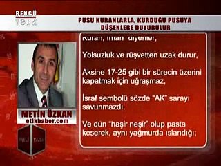 KÖŞELİ YAZILAR - METİN ÖZKAN 17.12.2014