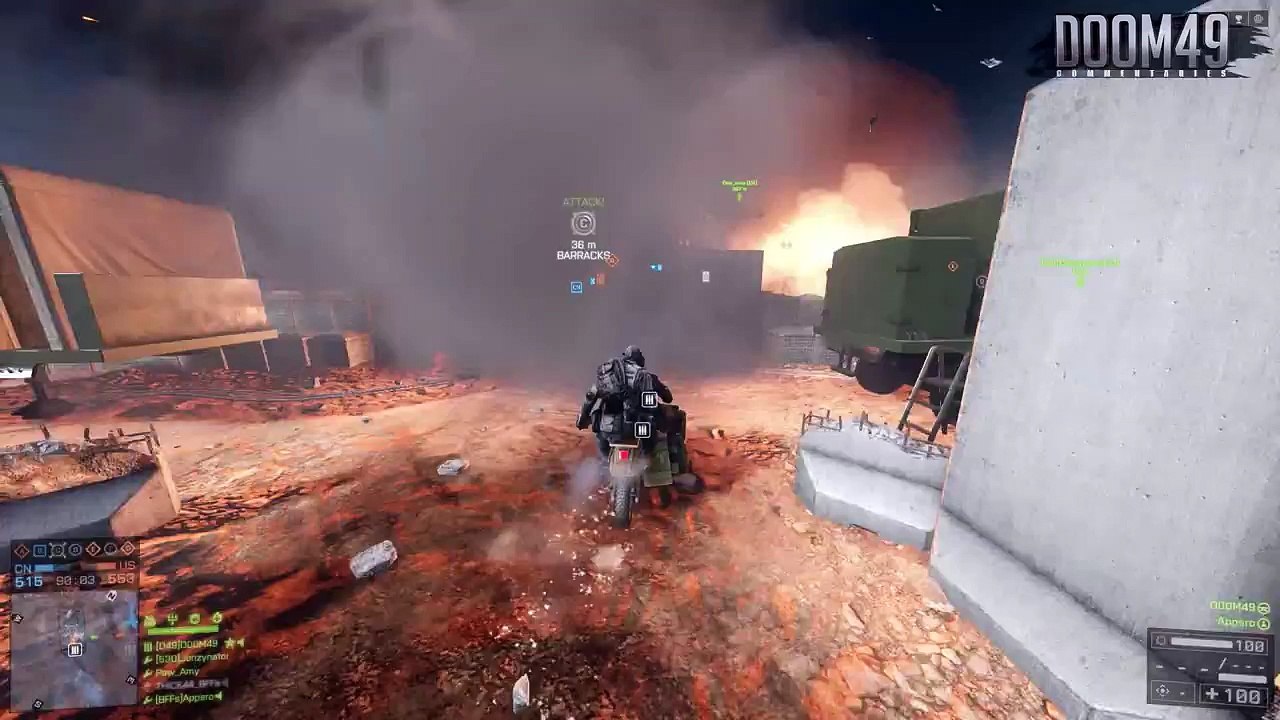 Battlefield Friends Jeep Stuff - BF4 Funny Moments.