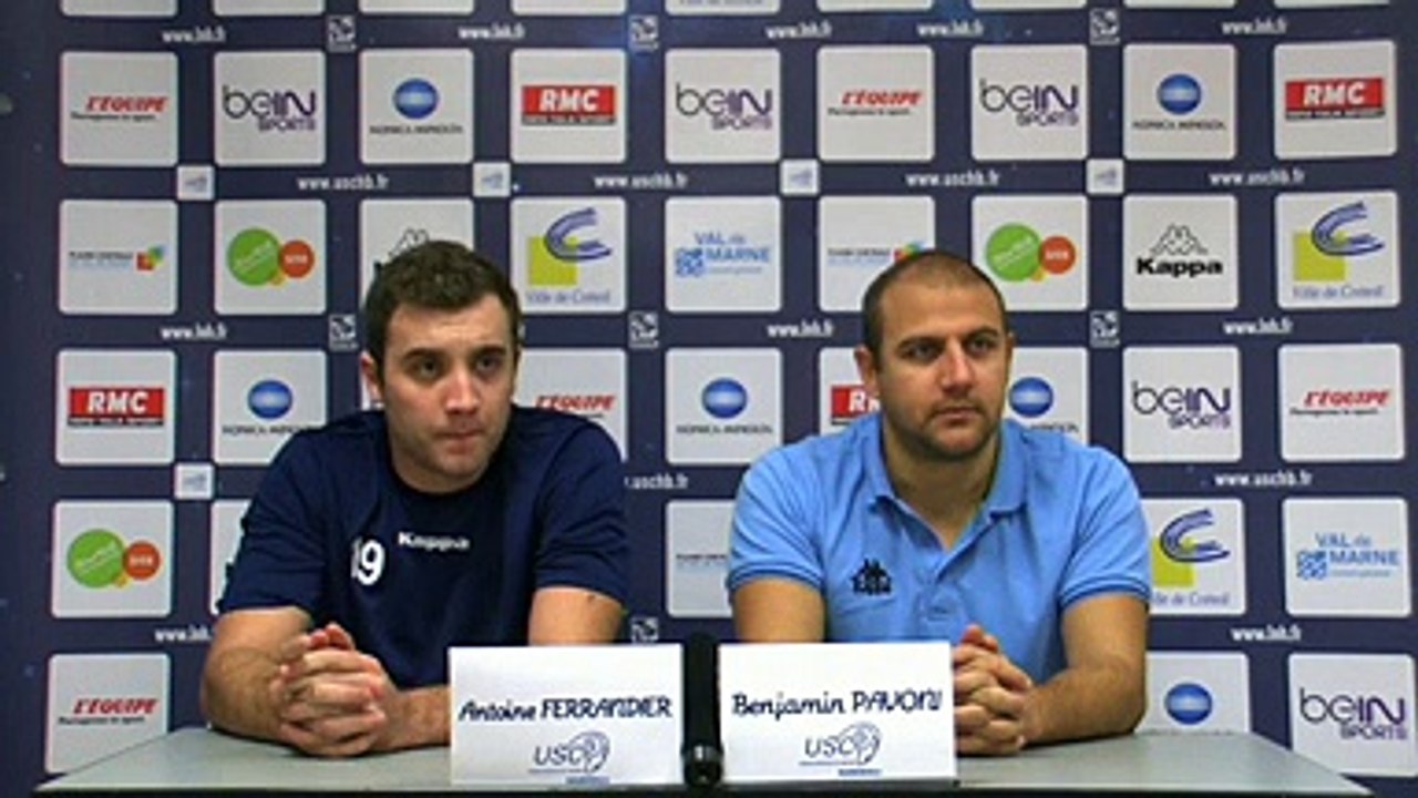 HAND Conf de Presse avant Nîmes/Créteil (REPLAY)