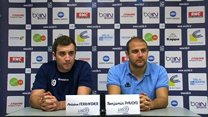 HAND Conf de Presse avant Nîmes/Créteil (REPLAY)