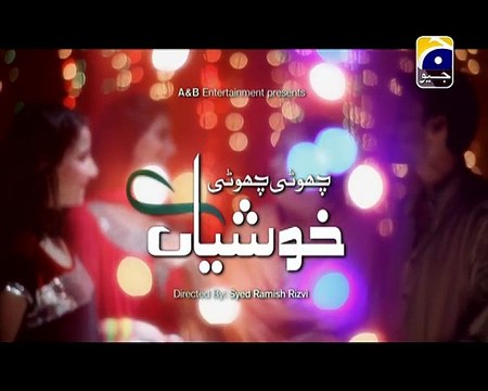 Chhoti Chhoti Khushiyan Episode 164 Full on Geo tv 16th December 2014