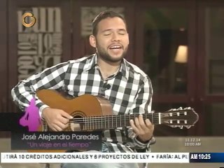 José Alejandro Paredes presentará su nuevo disco: "Río Arriba"