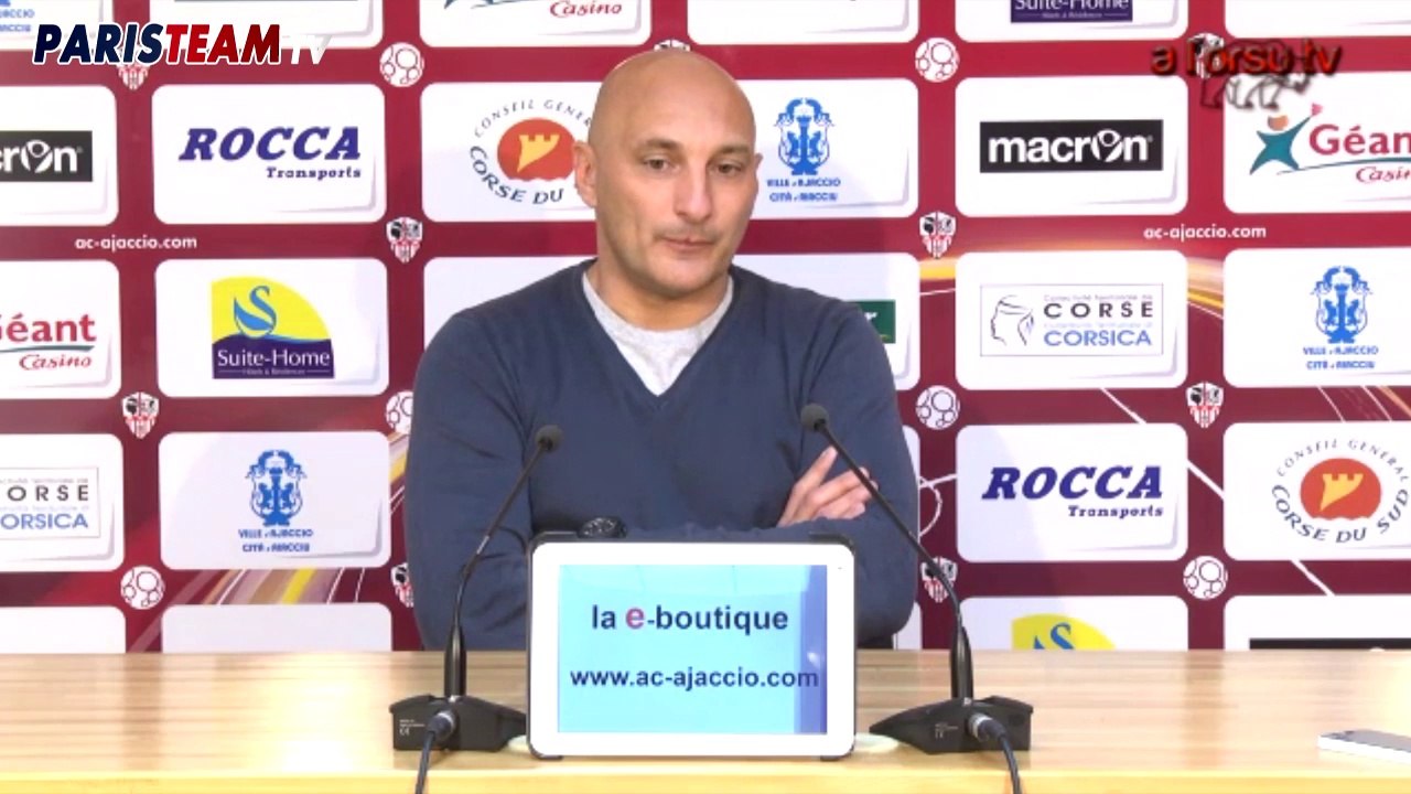 Pantaloni avant Ajaccio-PSG