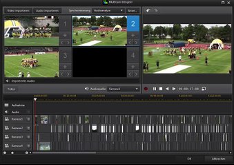 Multicam Editing Testlauf