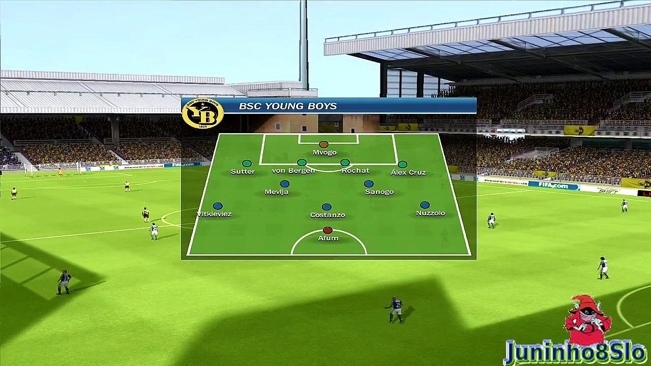 Fifa 10-Manager Mode-BSC Young Boys vs FC Luzern-Game 59