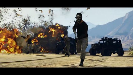 Grand Theft Auto Online – Heists Trailer [rapine]