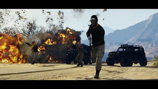 Grand Theft Auto Online – Heists Trailer [rapine]