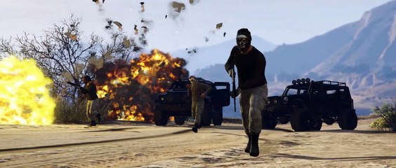 GTA V - Bande annonce du mode braquages en ligne