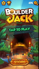 Test Jeux : Boulder Jack ( IOS )