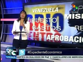 Gobierno venezolano aumenta inversión social un 34% y reduce gastos