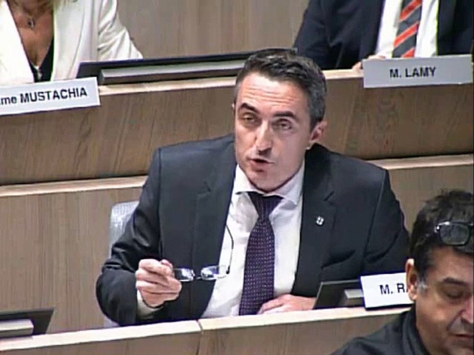 intervention de Stéphane Ravier sur la Rocade L2 en conseil municipal du 15 décembre 2014