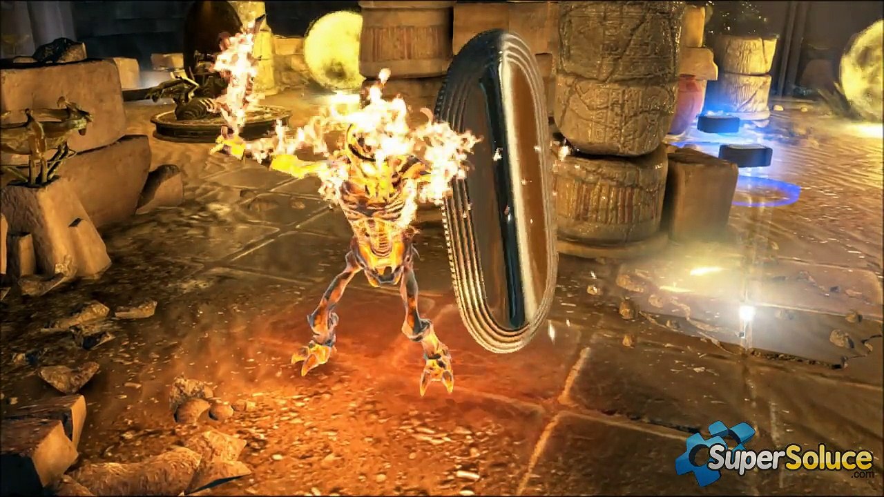 Lara Croft : Crâne rouge du niveau \"Tombeau de L'Orfèvre\"