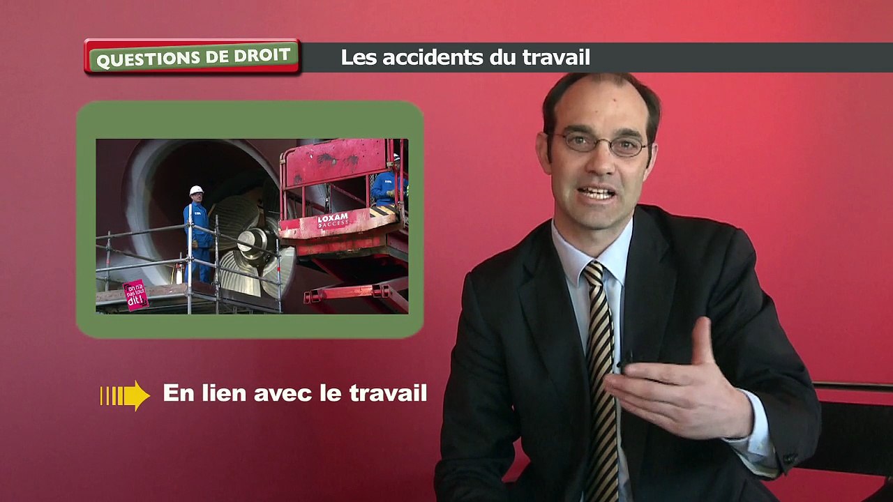 Questions de droit : Les accidents du travail