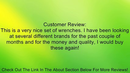 Sunex 9917MPR Sunex 9917MPR Metric Combination Wrench Set, 25-Piece Review