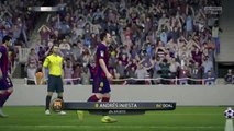 FIFA 15 _ GAMES OF THE WEEK #11 Barcelona vs PSG HIGHLIGHTS Champions League