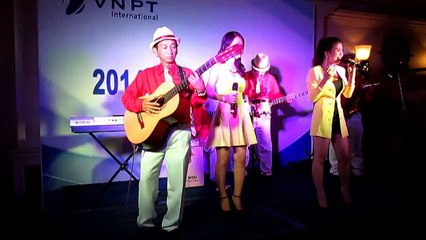 Ban nhac Flamenco Tumbadora tai The Imperial Hotel Vung Tau 5 star