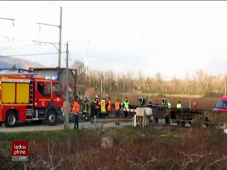 Collision mortelle à Baix