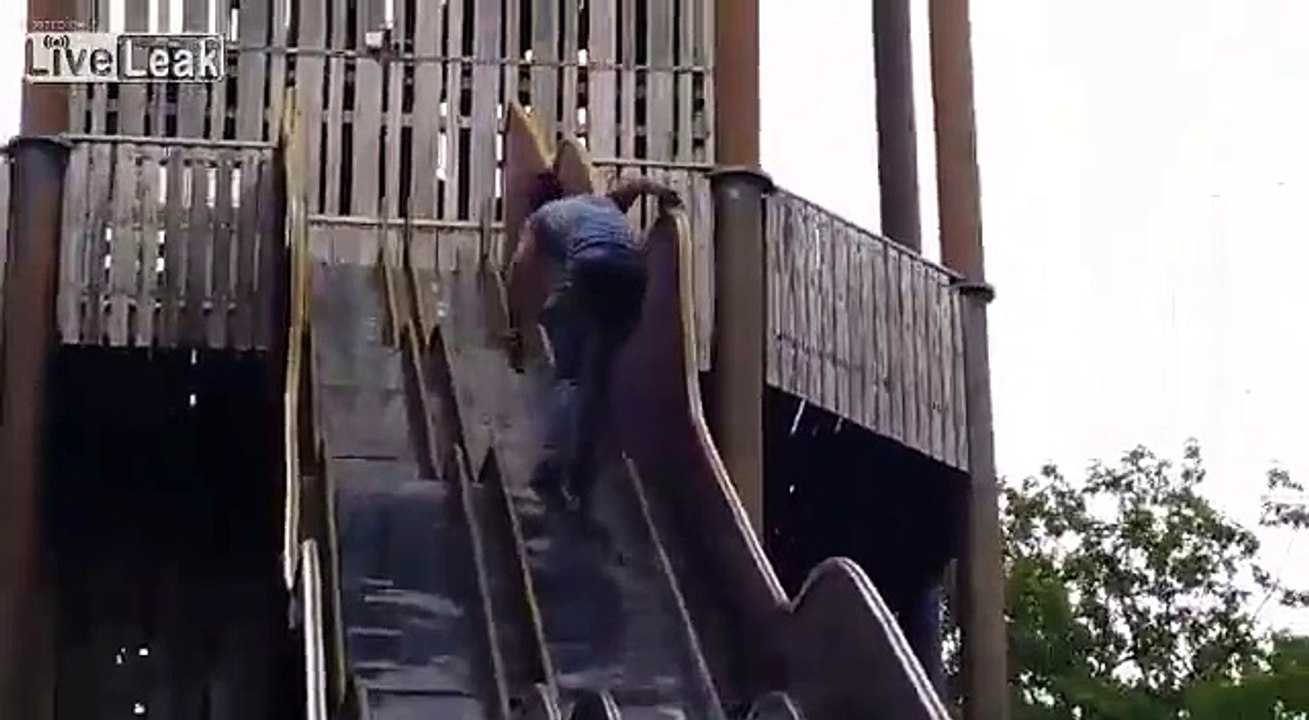 (112) Playground Slide Fail