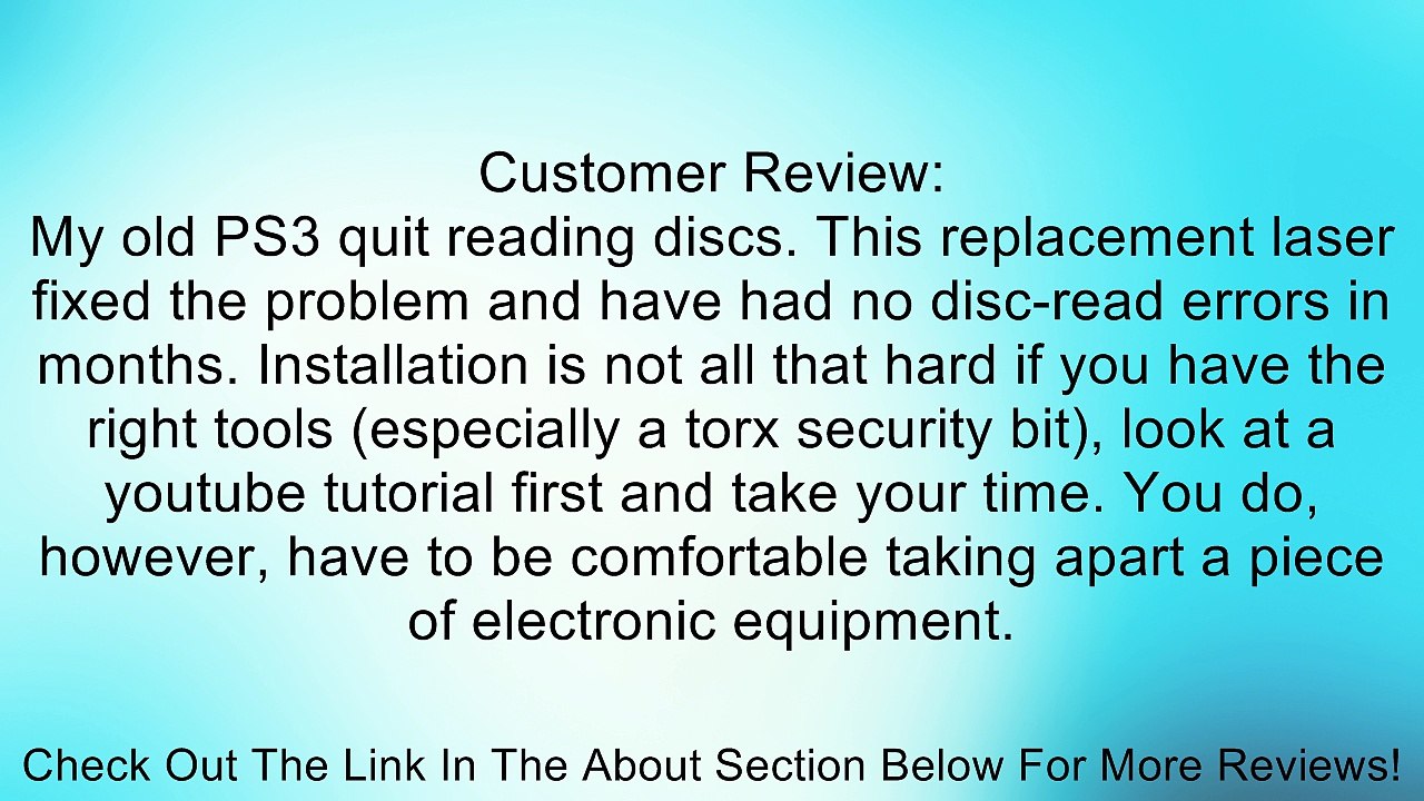 KES-450A KEM-450AAA Laser Lens Replacement Parts with Deck for Sony PS3 Slim Review