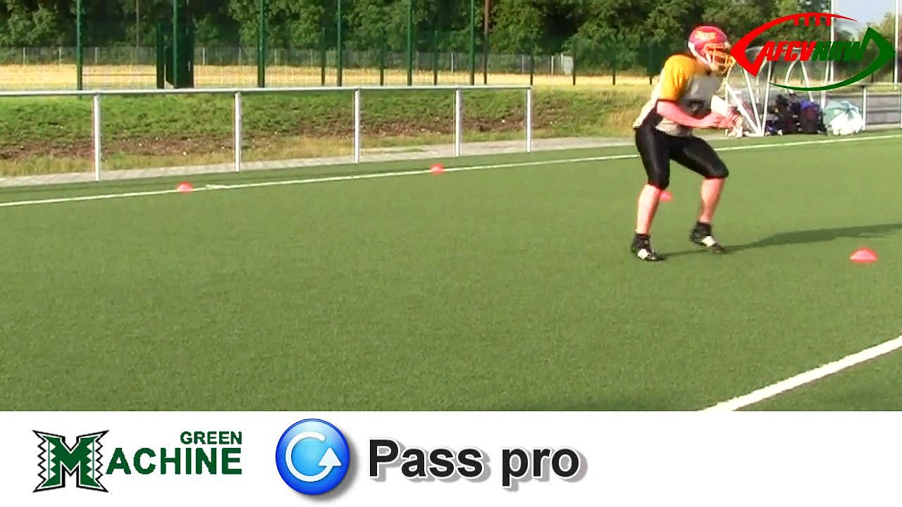 Green Machine Tryout - Offense Line Pass Pro