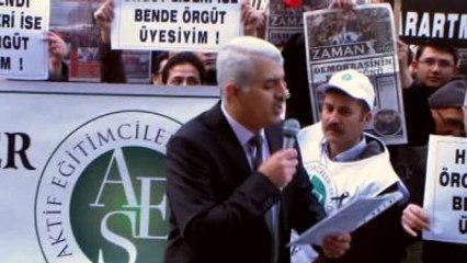 Kütahya'da "Paralel Yapı" Operasyonu Protestosu