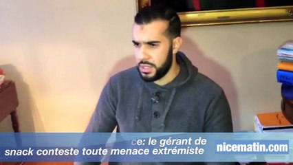 "Mauvais musulman" à Nice: le gérant de snack conteste toute menace extrémiste